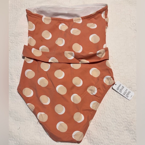 ERES Nuit Lune One-Piece Bandeau Swimsuit in Lune Coquillage-  Size 38/US 6 - Picture 6 of 8